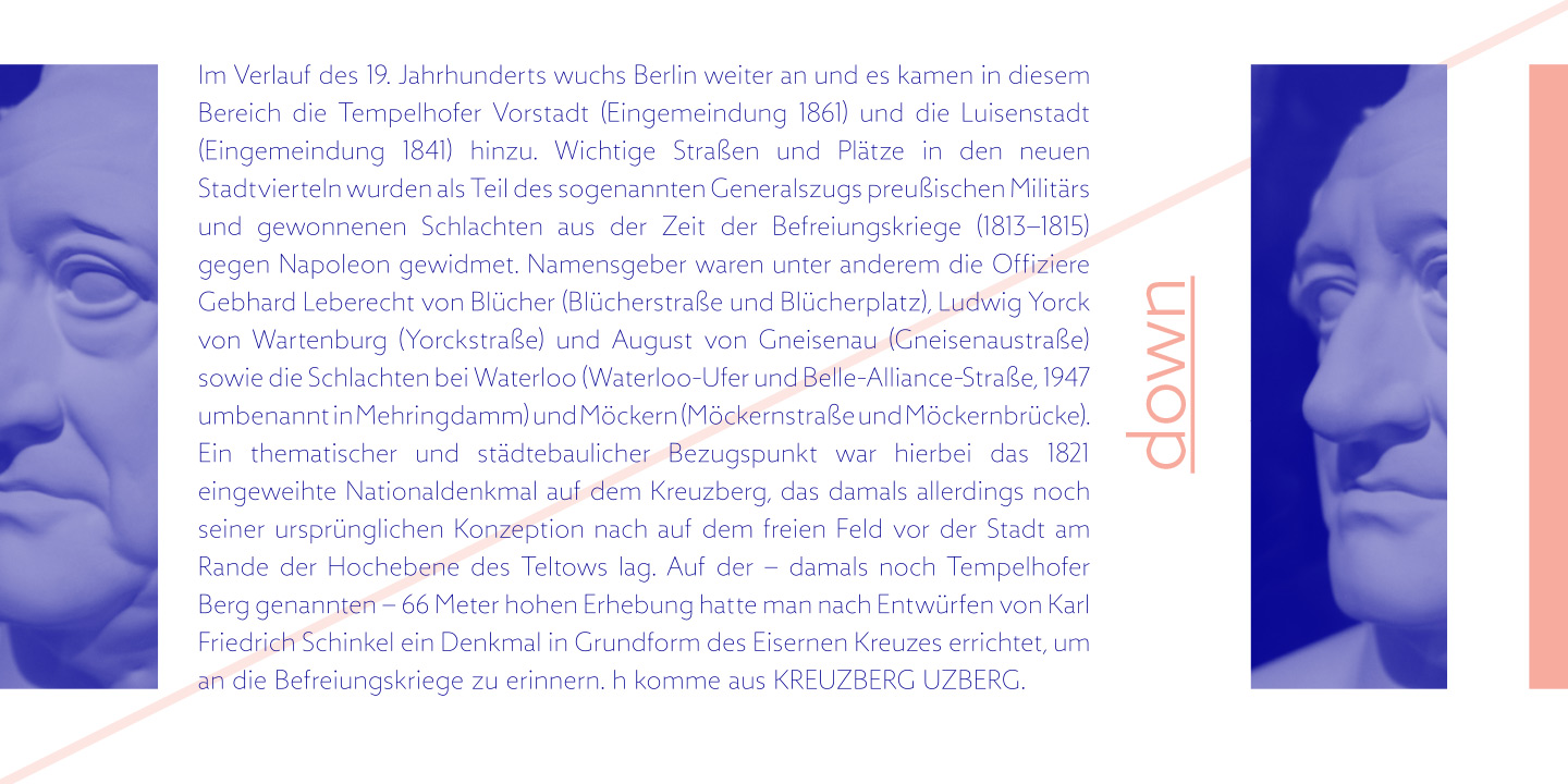 Zigfrid Italic Font preview